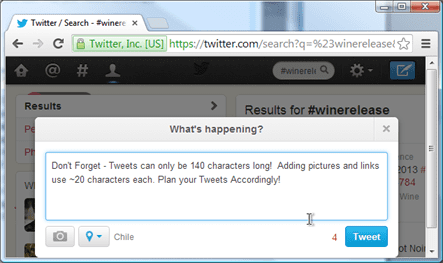 Twitter Marketing For Wineries Screen Shot